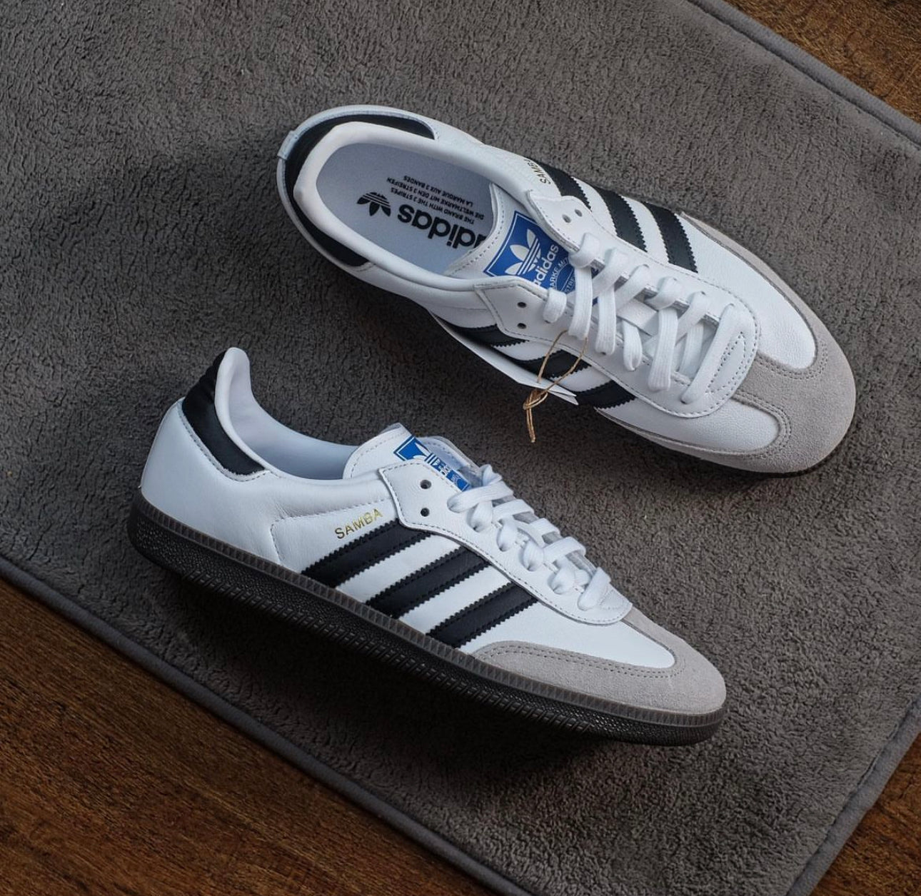 WMNs Samba Trainers Cloud White