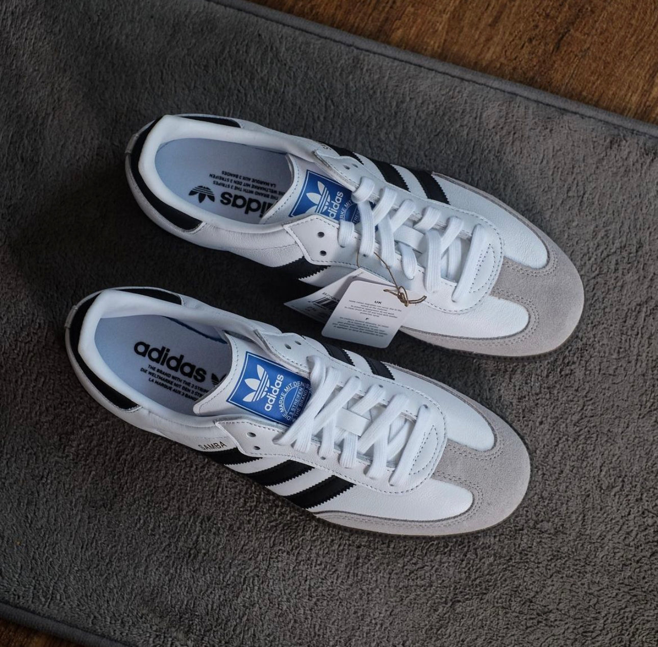 WMNs Samba Trainers Cloud White