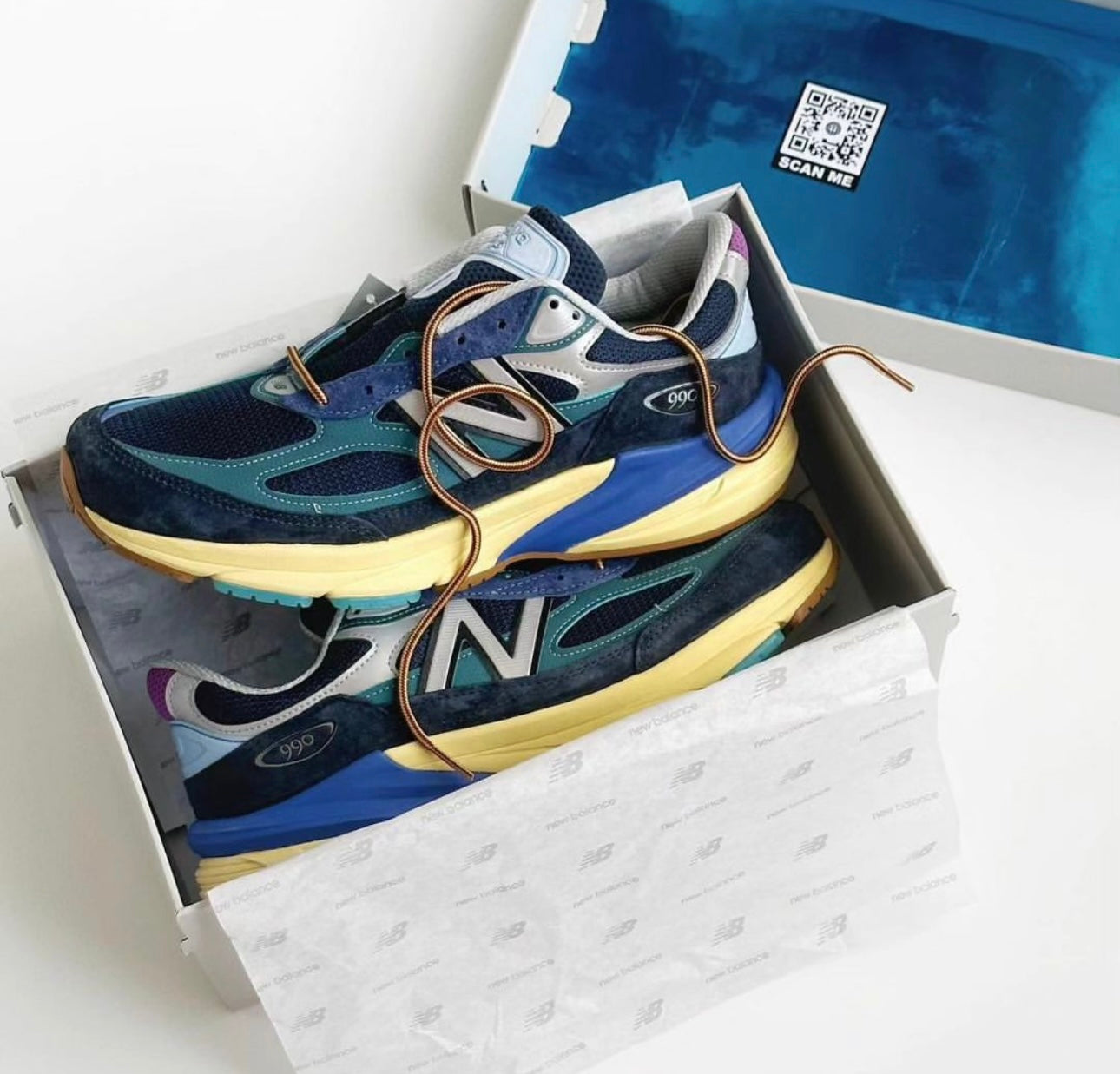 Action Bronson x NB Balance 990v6 "Lapis Lazuli"