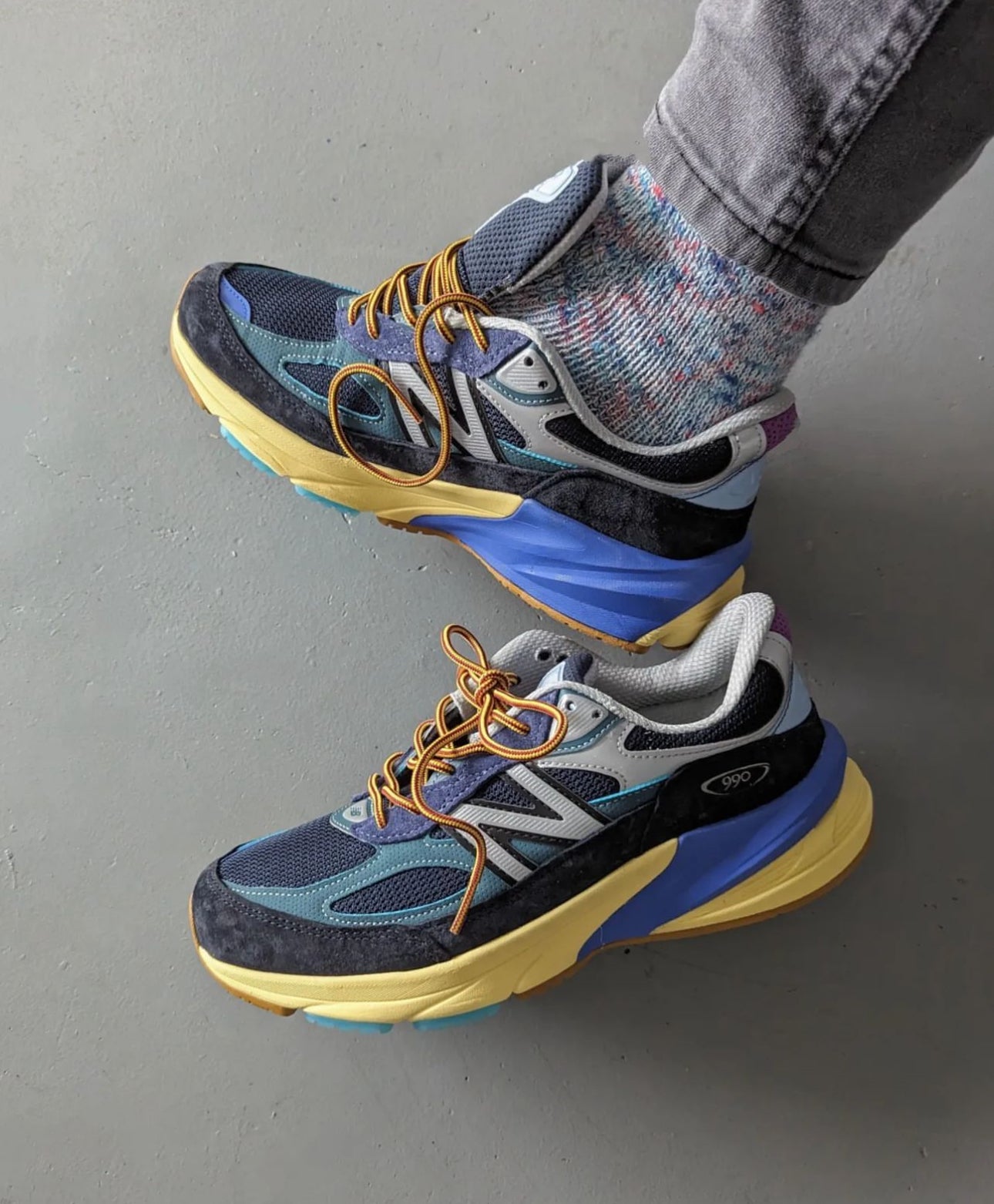 Action Bronson x NB Balance 990v6 "Lapis Lazuli"